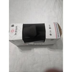 Isotoner Gel Infused Memory Foam Slippers Black Size L  9.5-10.5